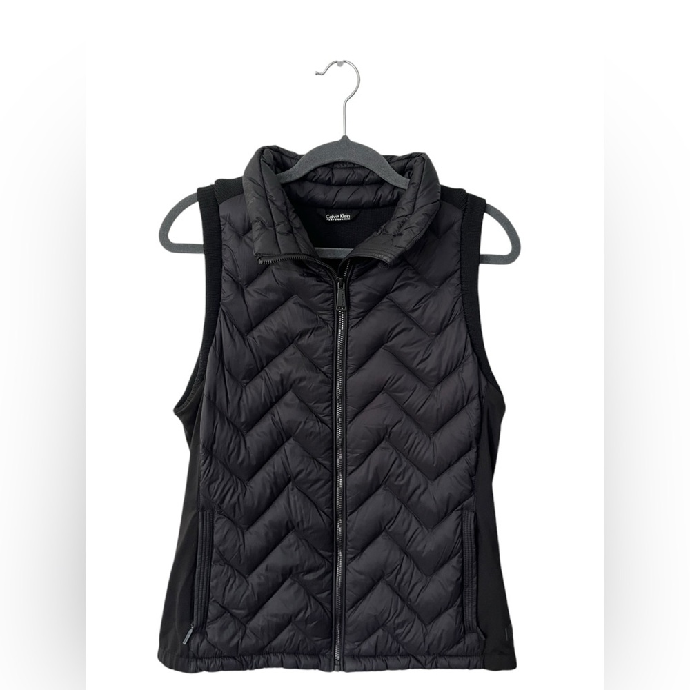 Calvin Klein Performance Premium Down Vest, black, size M
